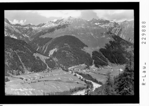 [Elbigenalp im Lechtal gegen Hornbachkette / Ausserfern / Tirol]