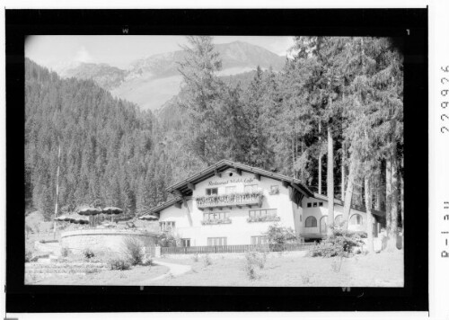 Elbigenalp / Tirol - Wald Cafe