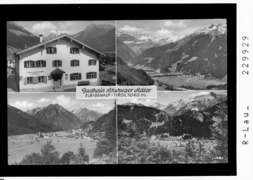 Gasthaus Schwarzer Adler / Elbigenalp - Tirol 1040 m