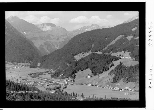 Bach im Lechtal 1066 m / Tirol