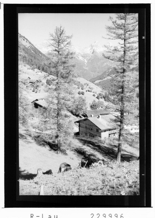 [Bschlabs im Bschlabertal gegen Hornbachkette / Ausserfern / Tirol]