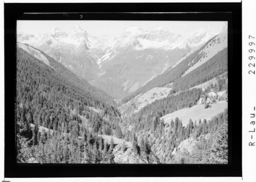 [Bschlabertal gegen Hornbachkette / Ausserfern / Tirol]