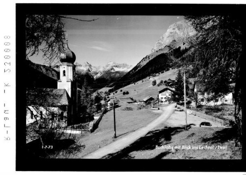 Bschlabs mit Blick ins Lechtal / Tirol : [Bschlabs im Bschlabertal gegen Hornbachkette / Ausserfern]