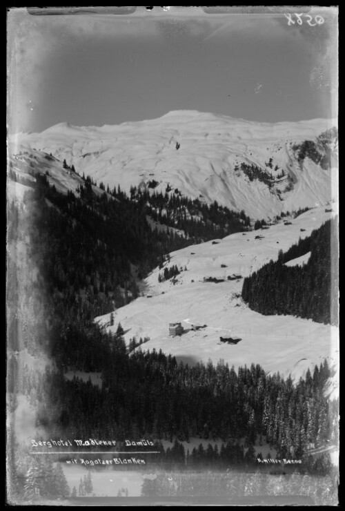 Berggasthof Hotel Madlener Damüls mit Ragatzer Blanken