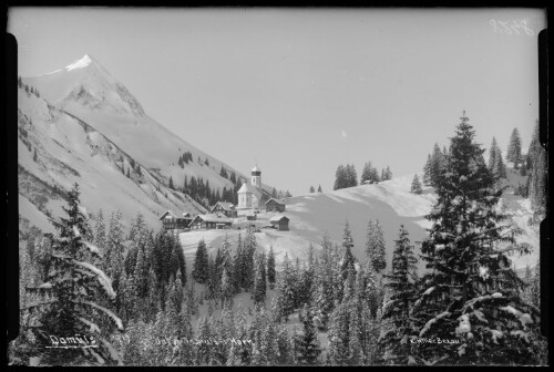 Damüls mit Damülser Horn