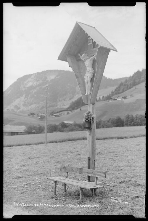 Feldkreuz bei Schoppernau von Christian Moosbrugger