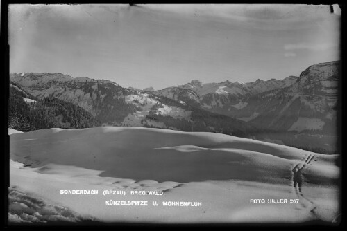 Sonderdach (Bezau) Bregenzerwald Künzelspitze und Mohnenfluh