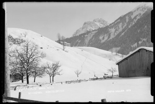 Au Lugen Bregenzerwald Schihügel Künzelspitze