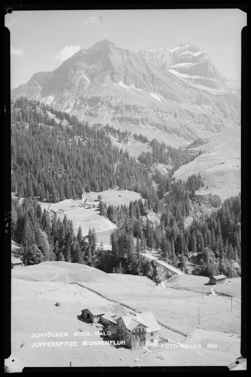 Schröcken Bregenzerwald Juppenspitze Mohnenfluh