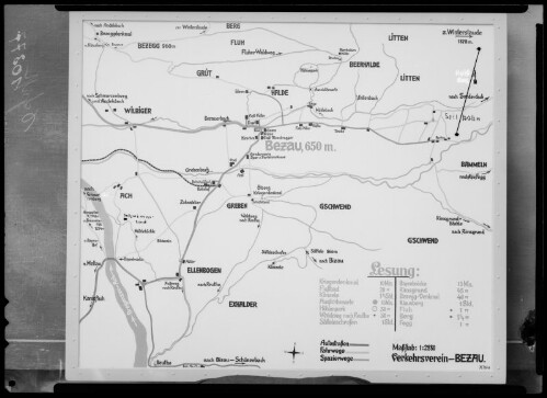 Ortsplan Bezau