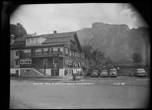 Gasthof Engel mit Kanisfluh, Mellau Bregenzerwald