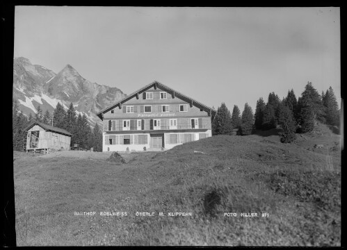 Gasthof Edelweiß Öberle mit Klippern