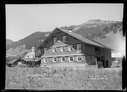 Bregenzerwälderhaus Schoppernau mit Didamkopf