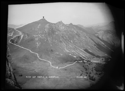 Blick auf Öberle und Kanisfluh