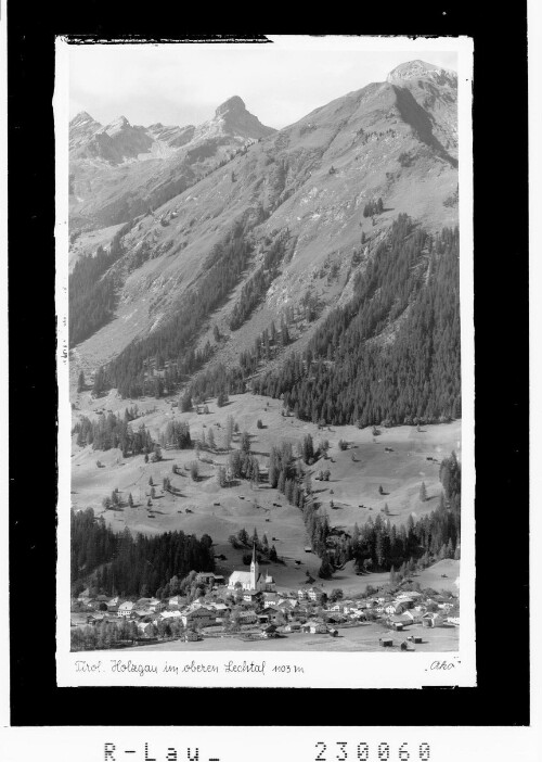 Tirol / Holzgau im oberen Lechtal 1103 m