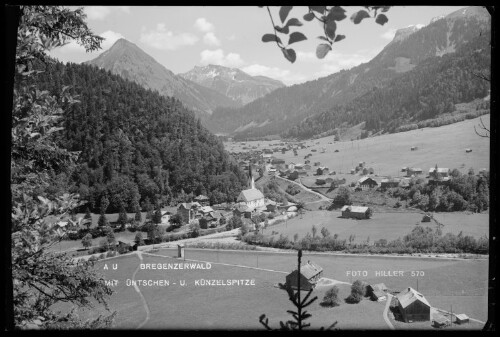 Au Bregenzerwald mit Üntschen- und Künzelspitze