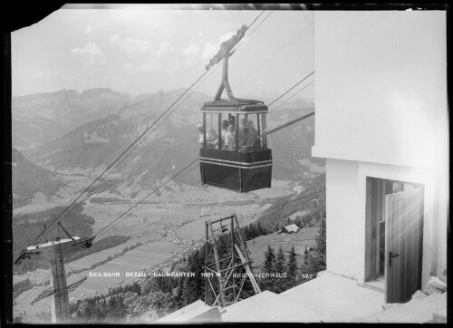 Seilbahn Bezau-Baumgarten 1631 M Bregenzerwald