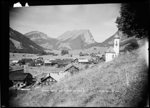 Schoppernau mit Kanisfluh 2047 M