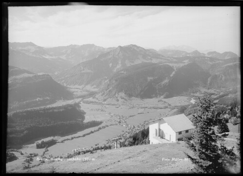 Bezau, Baumgartenhöhe 1631 m