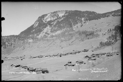 Au-Rehmen m. Mittagsfluh-Bregenzerwald