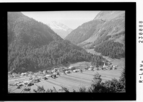 [Steeg im Lechtal gegen Fallesinspitze / Ausserfern / Tirol]