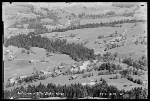 Riefensberg, 781 m (Blick v. Kojen)