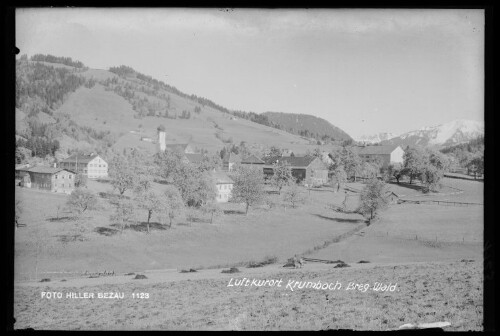 Luftkurort Krumbach Breg. Wald