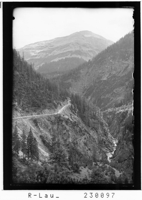 [Lechtal / Blick zum Pimig / Ausserfern / Tirol]