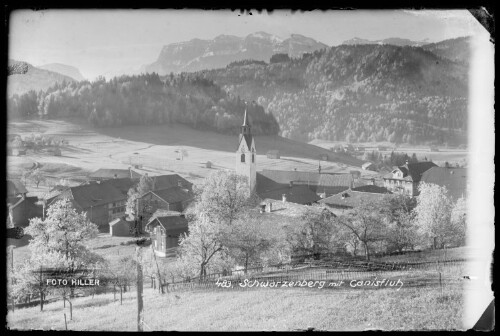 Schwarzenberg mit Canisfluh