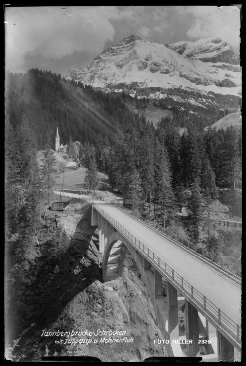 Tannbergbrücke-Schröcken mit Juppensp. u. Mohnenfluh