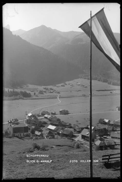 Schoppernau Blick gegen Annalp