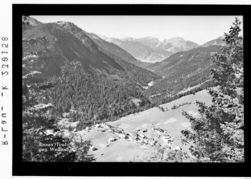 Rinnen / Tirol gegen Weissenbach : [Rinnen bei Berwang gegen Allgäuer Alpen / Ausserfern]