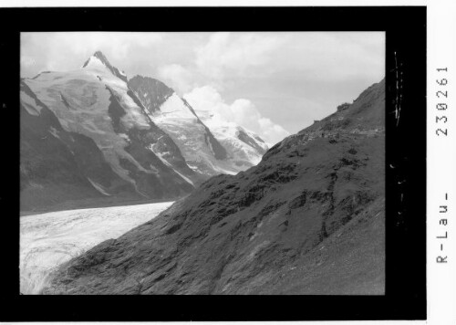 [Blick auf die Pasterze mit Großglockner / Kärnten]