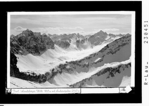 Tirol / Landsberger Hütte 1810 m mit Lachenspitze 2130 m : [Landberger Hütte mit Lachenspitze und Hochvogel]