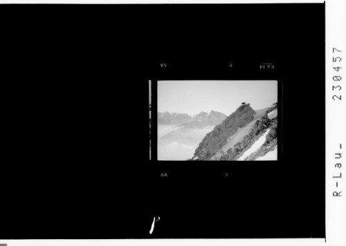 [Blick vom Aggenstein in der Tannheimergruppe zum Rauhhorn und Gaishorn / Ausserfern / Tirol]