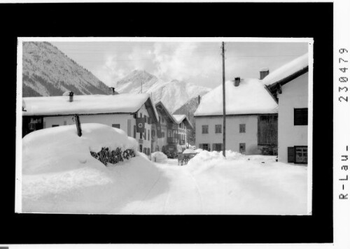 [Häselgehr im Lechtal gegen Ruitelspitze / Ausserfern / Tirol]