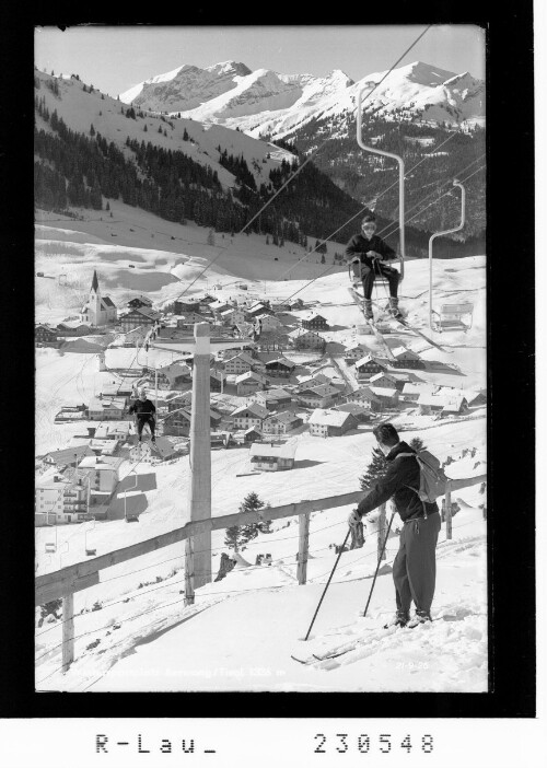 Wintersportplatz Berwang / Tirol 1336 m : [Berwang gegen Liegfeistfgruppe / Ausserfern]