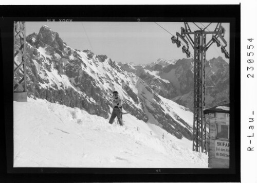 [Blick vom Brunntal zu den Höllentalspitzen - Dreitorspitzen und Karwendelgebirge]