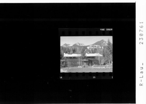 [Bergheim Zimba auf der Tschengla gegen Schillerkopf und Mondspitze]