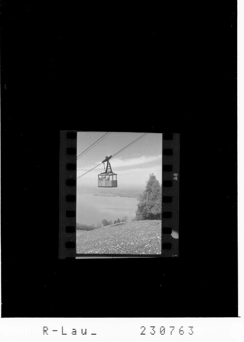 [Blick vom Pfänder auf den Bodensee mit Lindau]