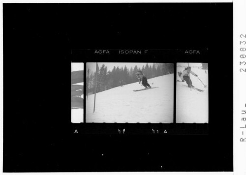 [Beiser Trudi beim Westenpokalrennen 1948 in Lech am Arlberg]