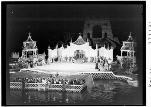 [Bregenzer Festspiele 1960 / Ballett auf dem See - Schwanensee]