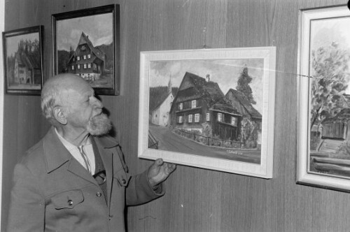 Ausstellung des Künstlers F. Schwärzler