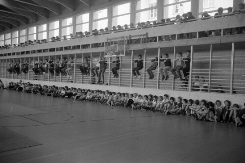 Eröffnung der neuen Turnhalle Mehrerau