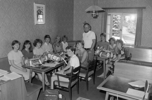 Gruppe Sprachschülerinnen