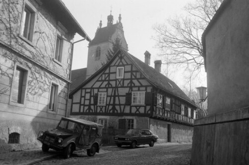 Kirchstraße mit Blick auf St. Gallus