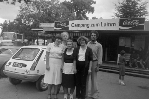 Veranstaltung beim dem Grillstand Camping zum Lamm