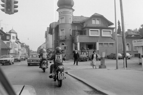 Motorradfahrschüler der Fahrschule Burtscher