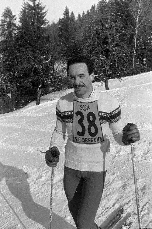 Skirennen der städtischen Bediensteten auf dem Pfänder