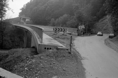 Straßenbau zwischen Andelsbuch und Bezau